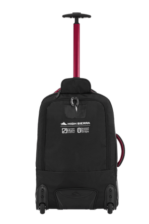 Composite 56cm Wheeled Duffle V4 (Black/Red)