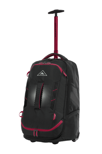 Composite 56cm Wheeled Duffle V4 (Black/Red)