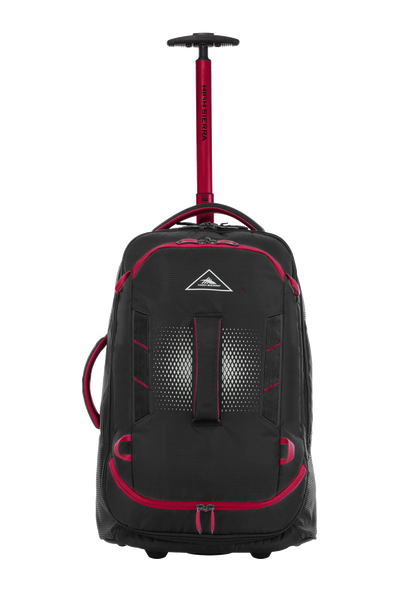 Composite 56cm Wheeled Duffle V4 (Black/Red)