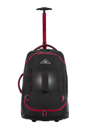 Composite 56cm Wheeled Duffle V4 (Black/Red)