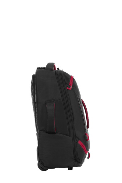Composite 56cm Wheeled Duffle V4 (Black/Red)