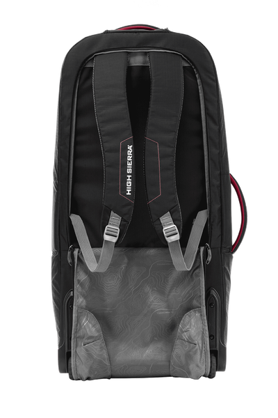 Composite 76cm Wheeled Duffle V4 (Black/Red)
