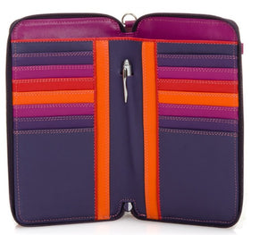 Ex Large Phone Mega Purse with Detach Shoulder Strap (Sangria)