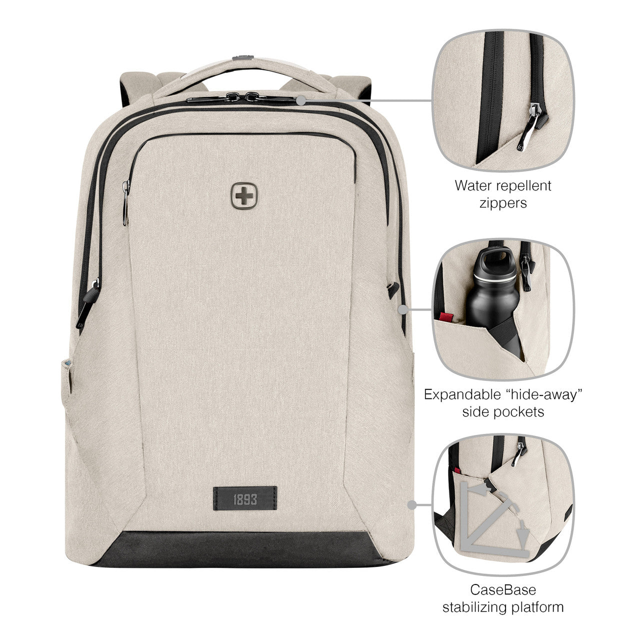 Wenger MX Professional 16in Laptop Backpack (Sand)