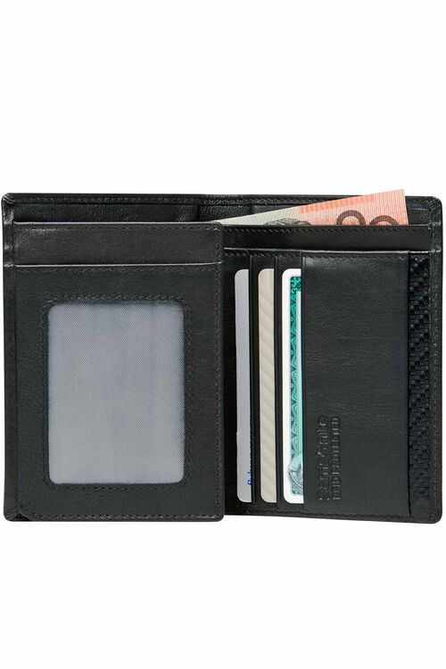 DLX LEATHER WALLETS WALLET WITH ID 4CC