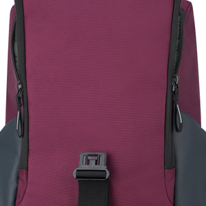 SECURFLAP (1-CPT BACKPACK - PC PROTECTION 16" - Burgundy)