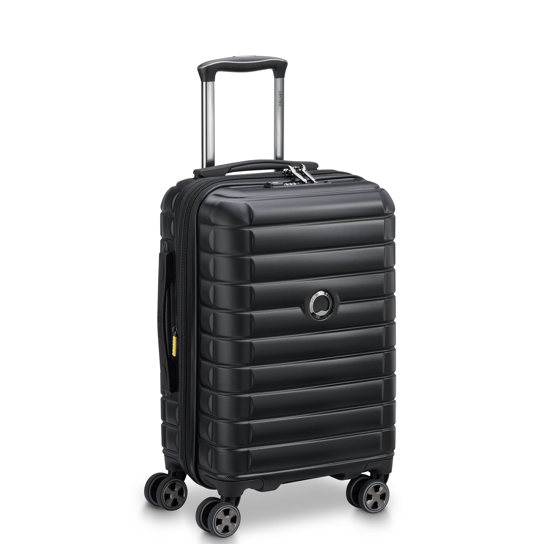 SHADOW 5.0 55CM 4 DOUBLE WHEELS EXPANDABLE CABIN TROLLEY CASE (BLACK)