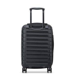 SHADOW 5.0 55CM 4 DOUBLE WHEELS EXPANDABLE CABIN TROLLEY CASE (BLACK)