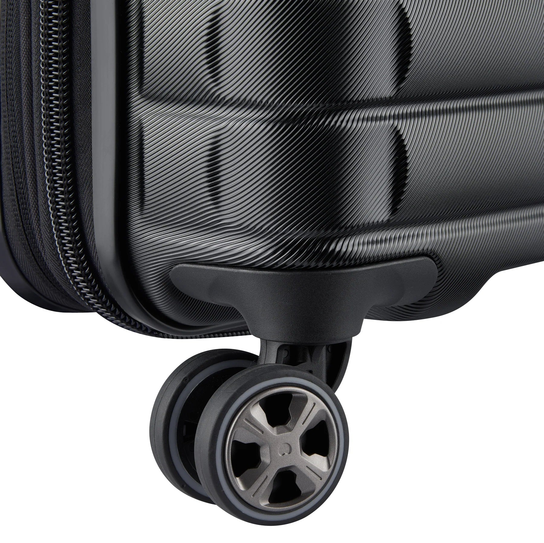 SHADOW 5.0 55CM 4 DOUBLE WHEELS EXPANDABLE CABIN TROLLEY CASE (BLACK)