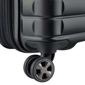 SHADOW 5.0 55CM 4 DOUBLE WHEELS EXPANDABLE CABIN TROLLEY CASE (BLACK)
