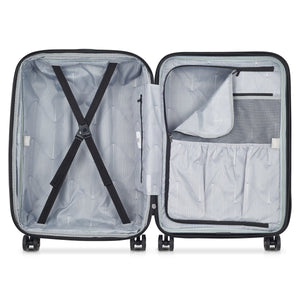 SHADOW 5.0 66 CM 4 DOUBLE WHEELS EXPANDABLE TROLLEY CASE  (BLACK)