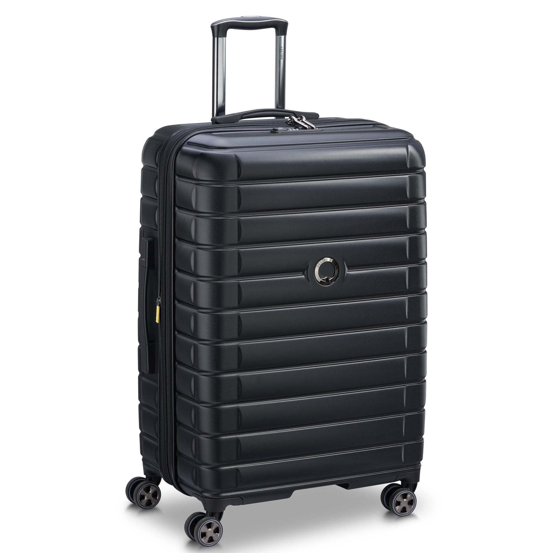 SHADOW 5.0 75 CM 4 DOUBLE WHEELS EXPANDABLE TROLLEY CASE (BLACK)