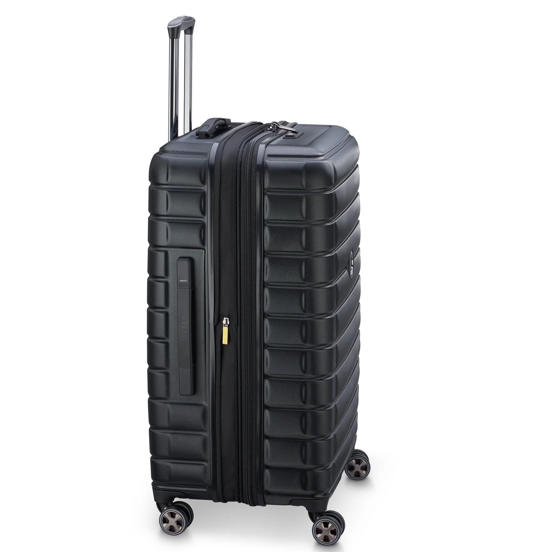 SHADOW 5.0 75 CM 4 DOUBLE WHEELS EXPANDABLE TROLLEY CASE (BLACK)