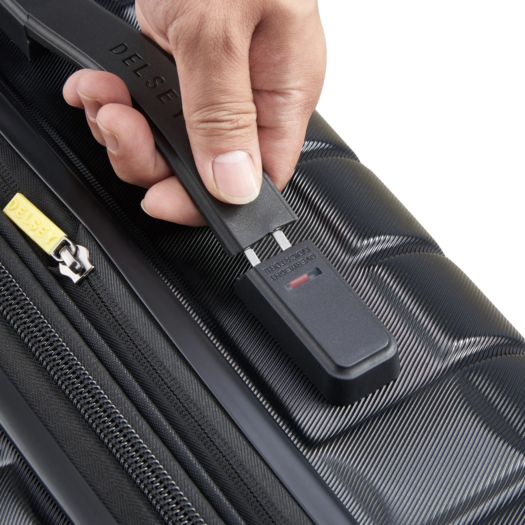 SHADOW 5.0 75 CM 4 DOUBLE WHEELS EXPANDABLE TROLLEY CASE (BLACK)