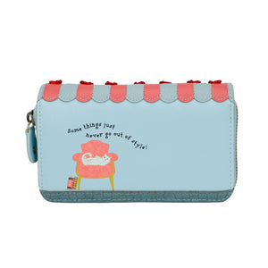 Vendula Vintage Rose Medium Ziparound Wallet