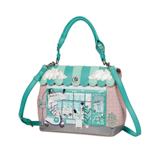 Bubble Cats Laundromat Grace Bag