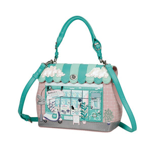 Bubble Cats Laundromat Grace Bag