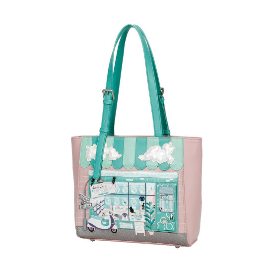 Bubble Cats Laundromat Shopper Bag