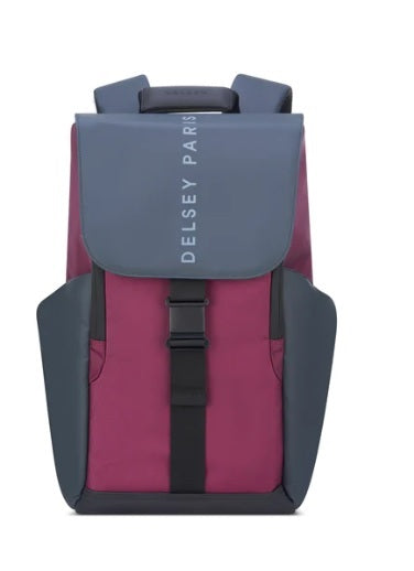 SECURFLAP (1-CPT BACKPACK - PC PROTECTION 16" - Burgundy)