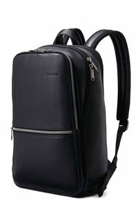 CLASSIC LEATHER SLIM BACKPACK 14.1 (Black)