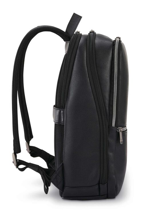 CLASSIC LEATHER SLIM BACKPACK 14.1 (Black)