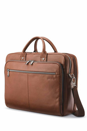 CLASSIC LEATHER TOP LOADER 15.6” (Cognac)