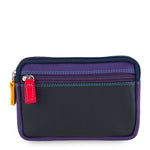 Double Zip Coin Purse (Black Pace)