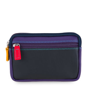 Double Zip Coin Purse (Black Pace)