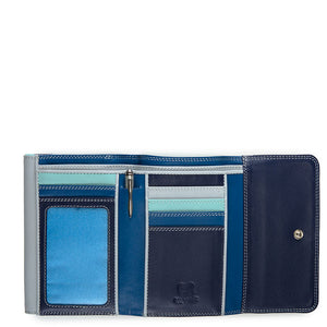 Double Flap Purse/Wallet (Denim)