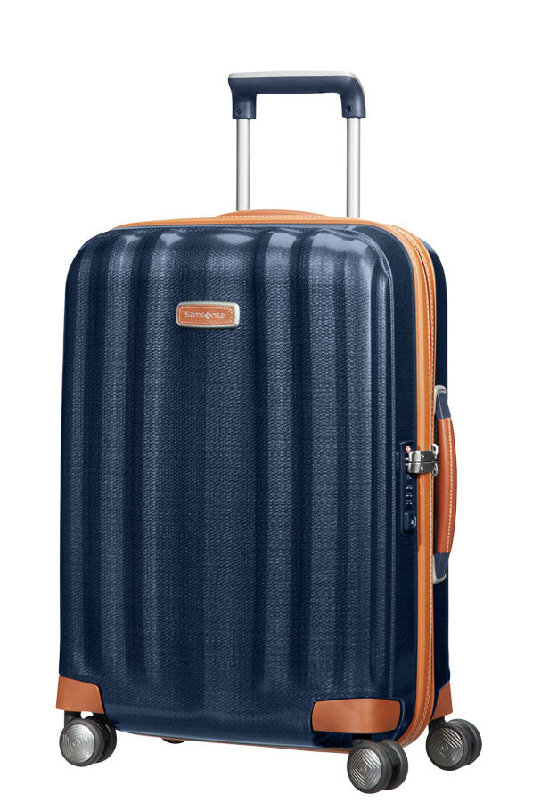 Samsonite LITE-CUBE DLX (Midnight Blue 55cm Spinner) - bag scene Hornsby