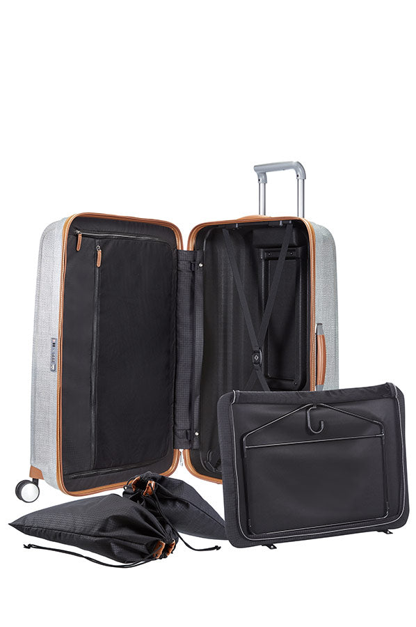 Samsonite LITE-CUBE DLX (Aluminium 76cm Spinner) - bag scene Hornsby