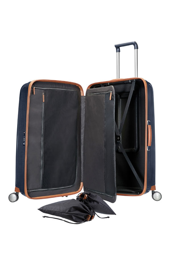 Samsonite LITE-CUBE DLX (Midnight Blue 76cm Spinner) - bag scene Hornsby
