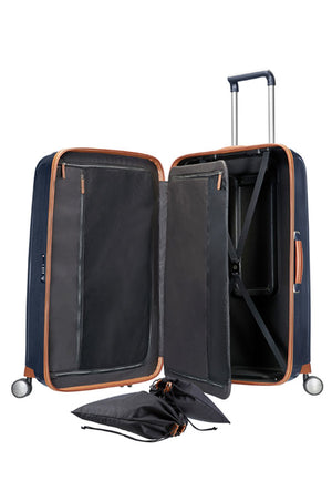 Samsonite LITE-CUBE DLX (Midnight Blue 82cm Spinner) - bag scene Hornsby