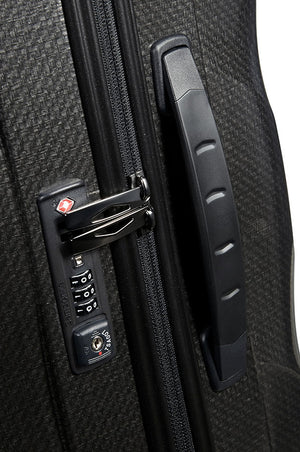 Samsonite COSMOLITE (Black - 69 cm Spinner) - bag scene Hornsby