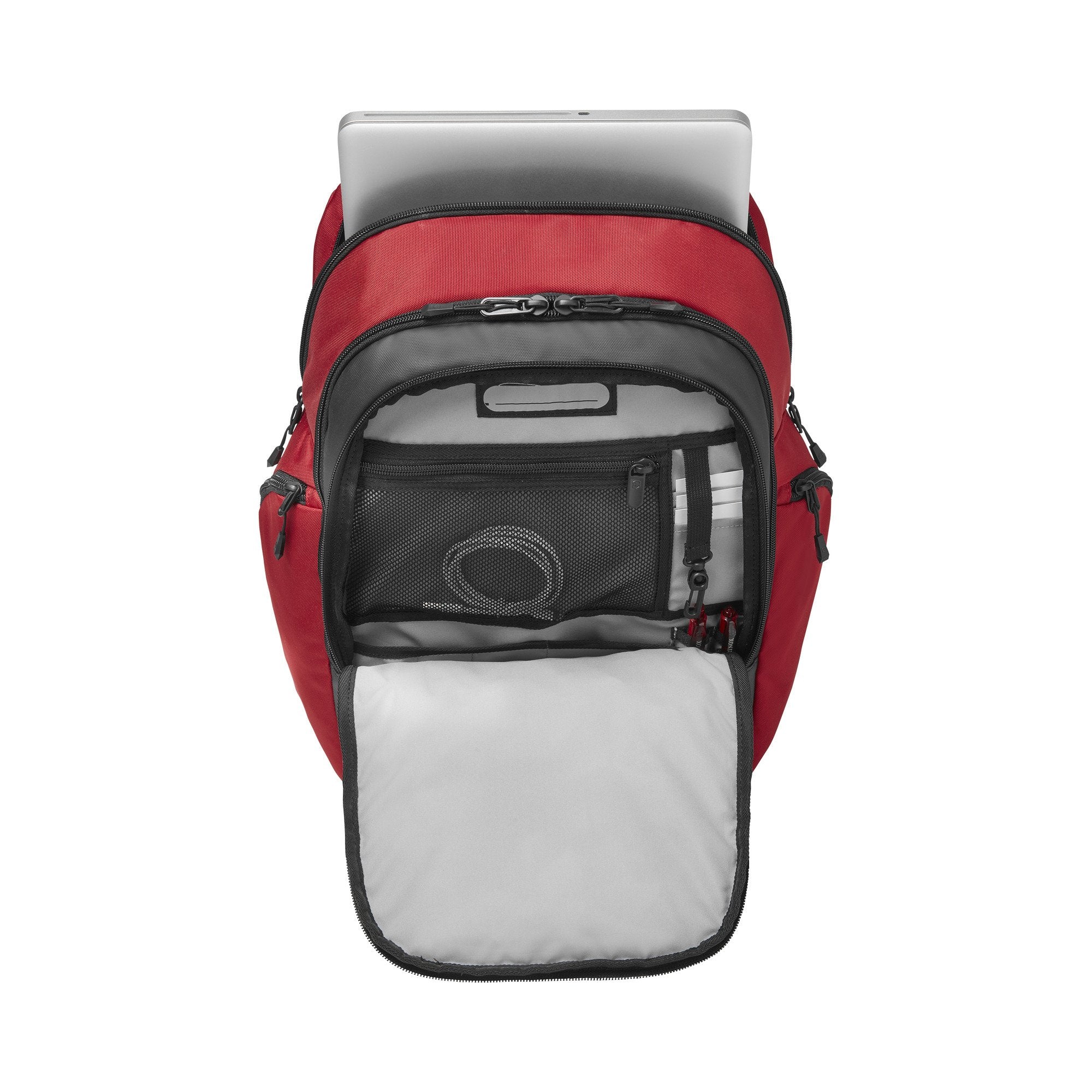 VICTORINOX Altmont Original Vertical-Zip Laptop Backpack (Red) - bag scene Hornsby