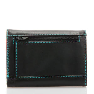 Double Flap Purse/Wallet (Black Pace)