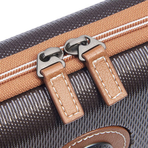 CHATELET AIR 2.0 CLUTCH (HORIZONTAL HARDSIDE MINI BAG - BROWN)