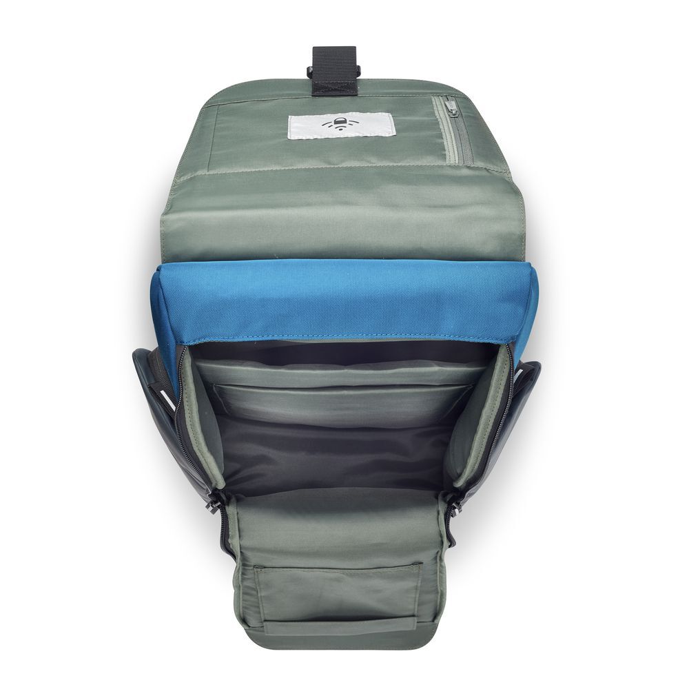 SECURFLAP (1-CPT BACKPACK - PC PROTECTION 16" - NAVY)