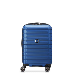 SHADOW 5.0 55CM 4 DOUBLE WHEELS EXPANDABLE CABIN TROLLEY CASE (BLUE)