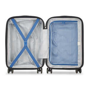 SHADOW 5.0 55CM 4 DOUBLE WHEELS EXPANDABLE CABIN TROLLEY CASE (BLUE)