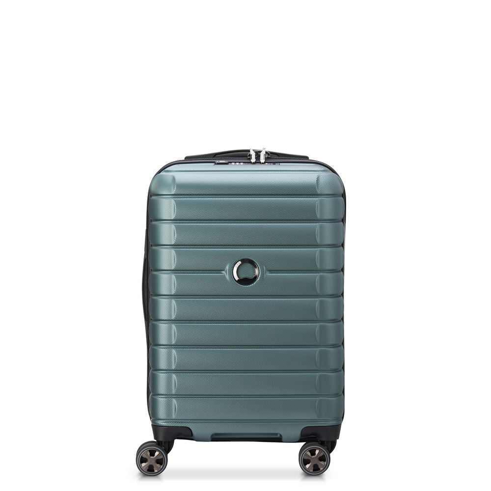 SHADOW 5.0 55CM 4 DOUBLE WHEELS EXPANDABLE CABIN TROLLEY CASE (GREEN)