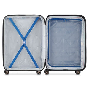 SHADOW 5.0 66 CM 4 DOUBLE WHEELS EXPANDABLE TROLLEY CASE  (BLUE)