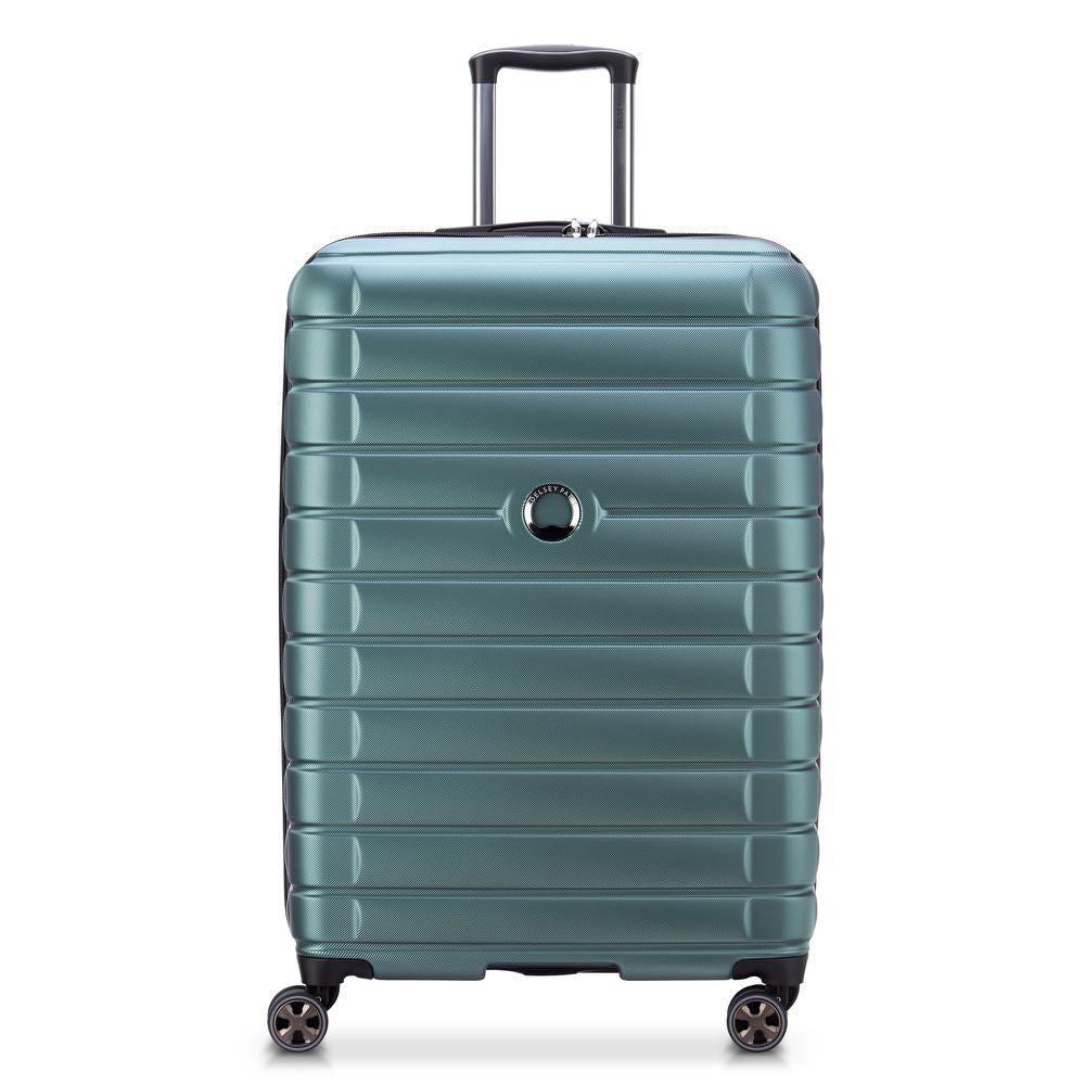 SHADOW 5.0 75 CM 4 DOUBLE WHEELS EXPANDABLE TROLLEY CASE (GREEN)