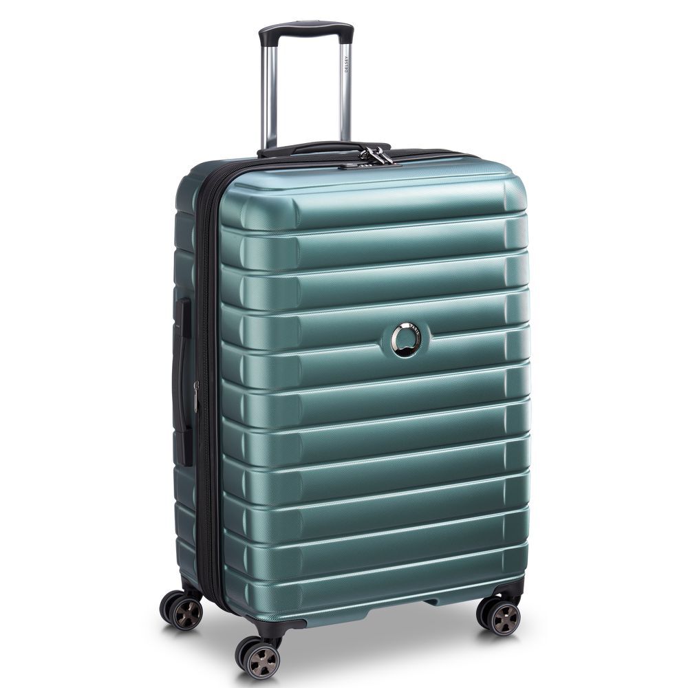 SHADOW 5.0 75 CM 4 DOUBLE WHEELS EXPANDABLE TROLLEY CASE (GREEN)