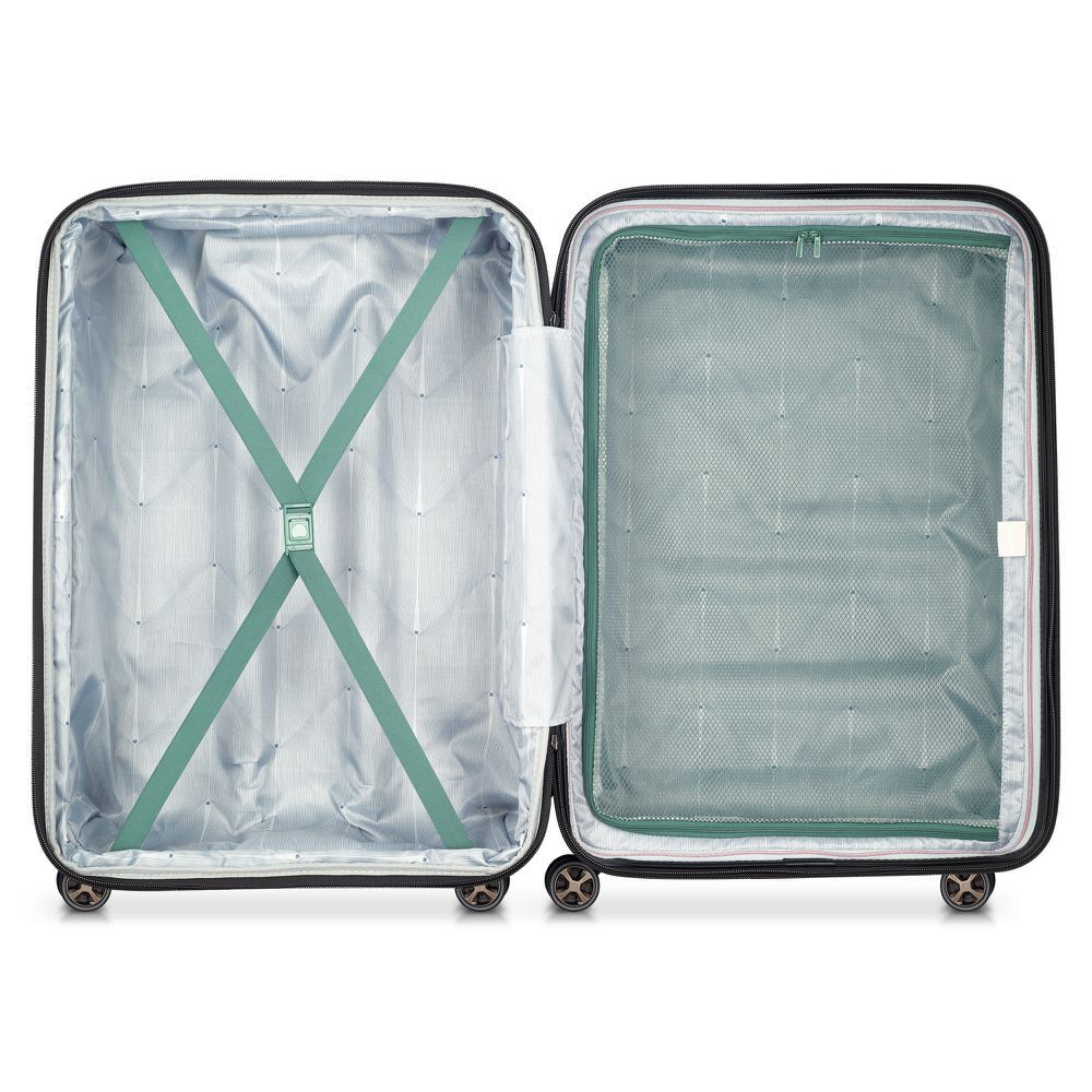 SHADOW 5.0 75 CM 4 DOUBLE WHEELS EXPANDABLE TROLLEY CASE (GREEN)