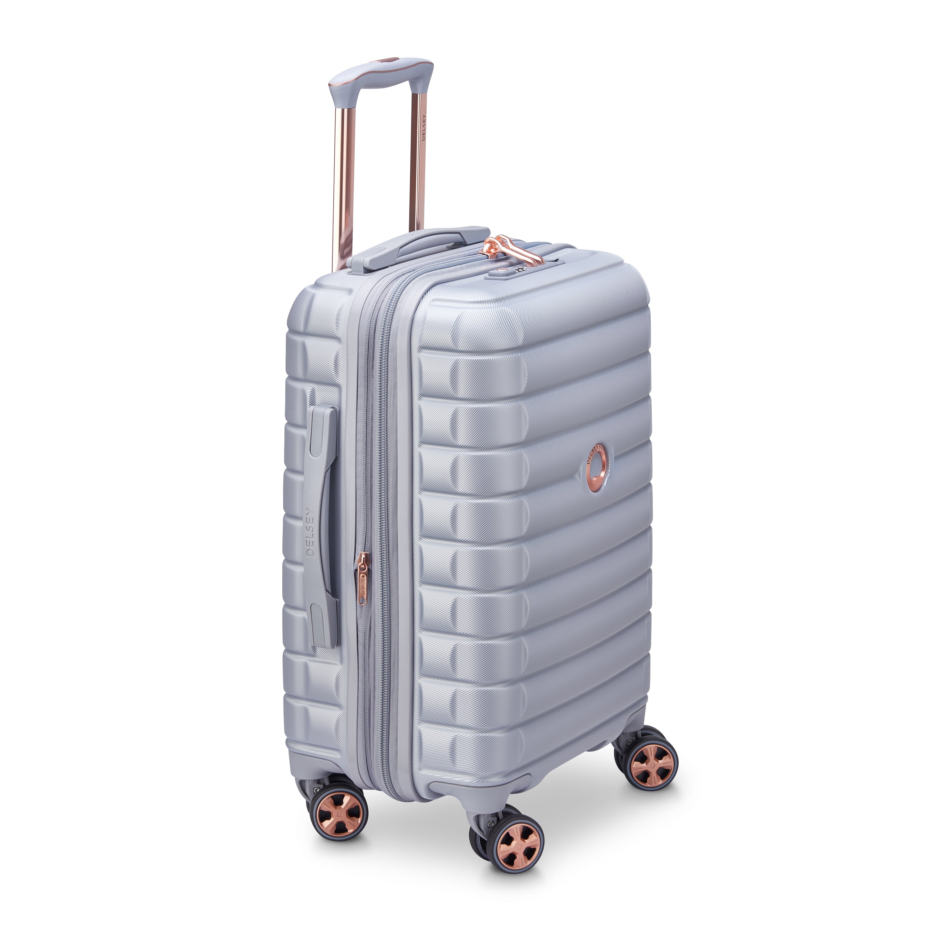 SHADOW 5.0 55CM 4 DOUBLE WHEELS EXPANDABLE CABIN TROLLEY CASE (Platinum)