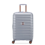 SHADOW 5.0 66 CM 4 DOUBLE WHEELS EXPANDABLE TROLLEY CASE  (Platinum )