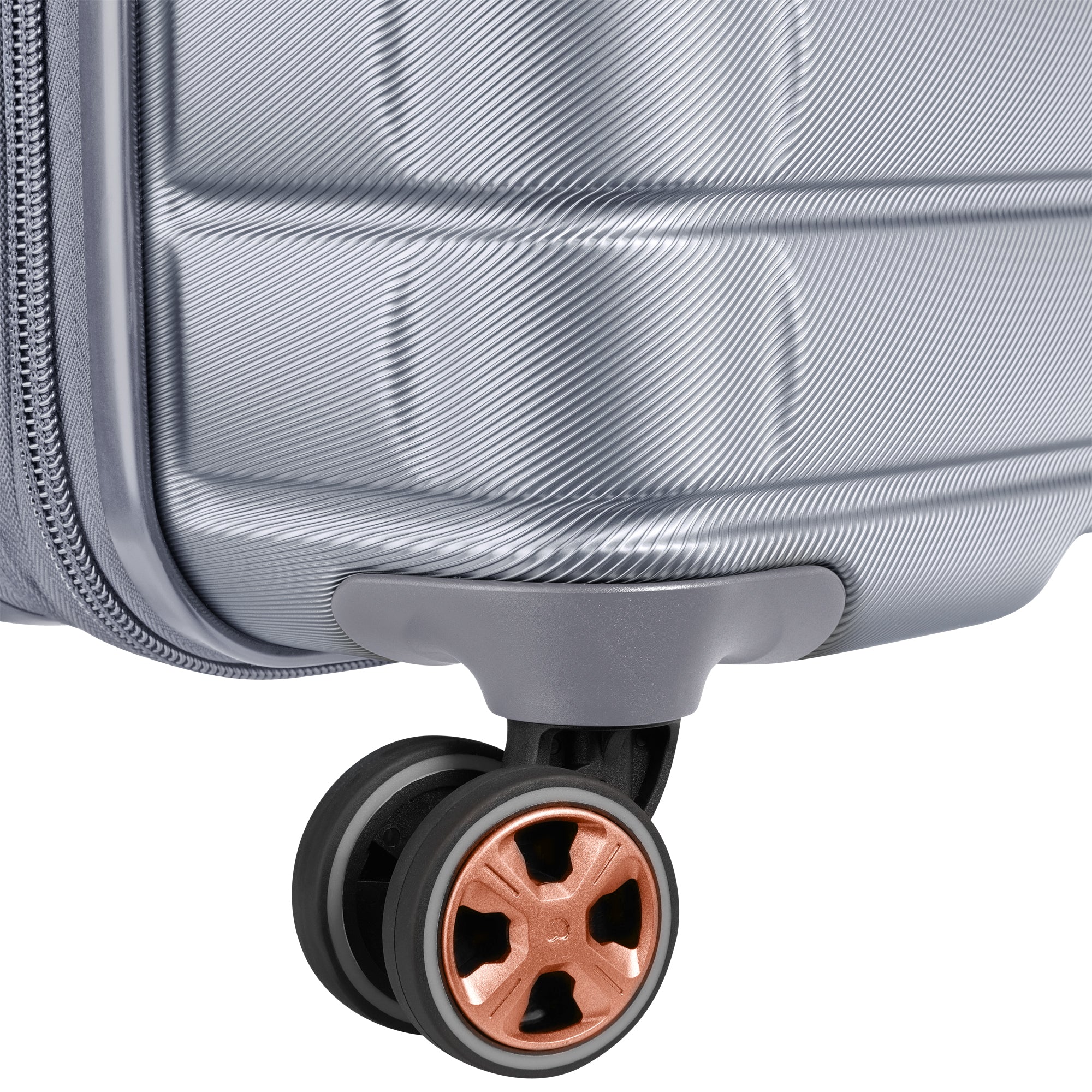 SHADOW 5.0 66 CM 4 DOUBLE WHEELS EXPANDABLE TROLLEY CASE  (Platinum )