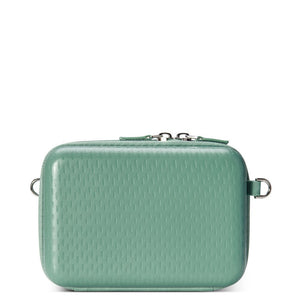 TURENNE (CLUTCH - HORIZONTAL HARDSIDE MINI BAG - Green)