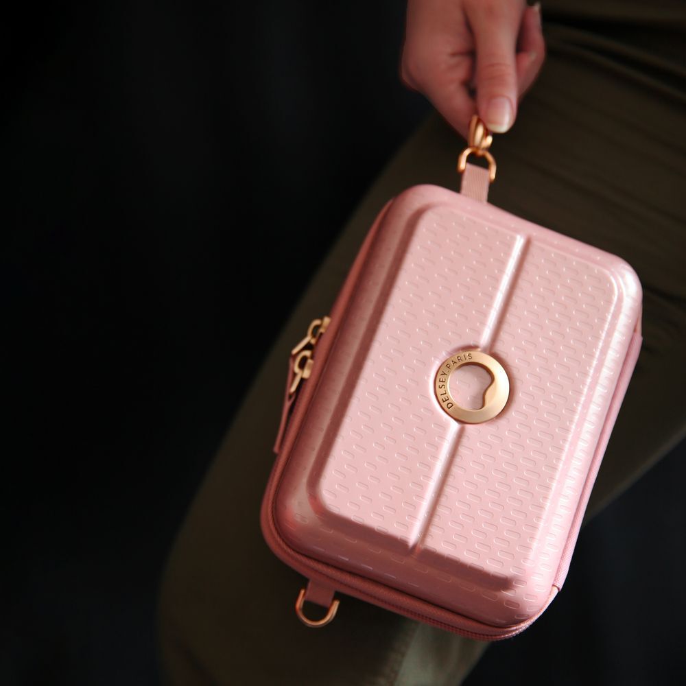 TURENNE (CLUTCH - HORIZONTAL HARDSIDE MINI BAG - Peony)